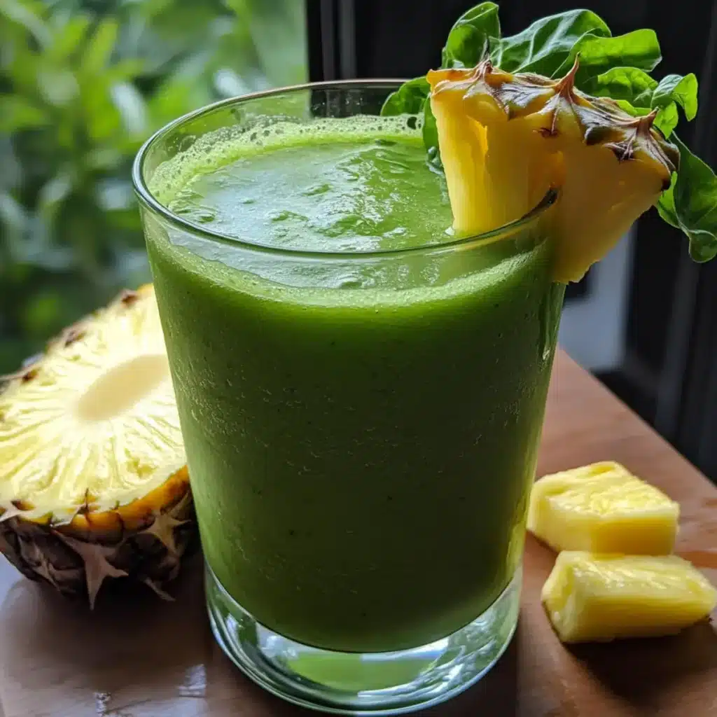 Watercress and Pineapple Digestion Aid smoothie