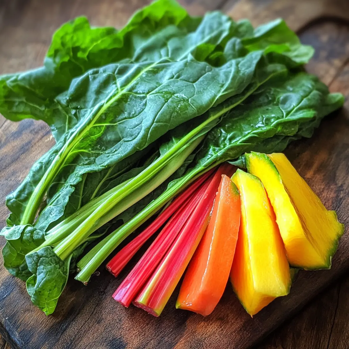 Swiss Chard and Mango Tropical Green