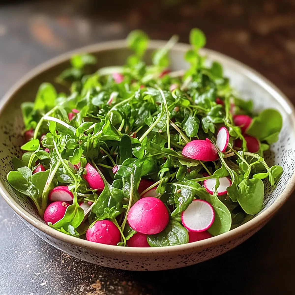 Peppery Watercress and Radish Toss