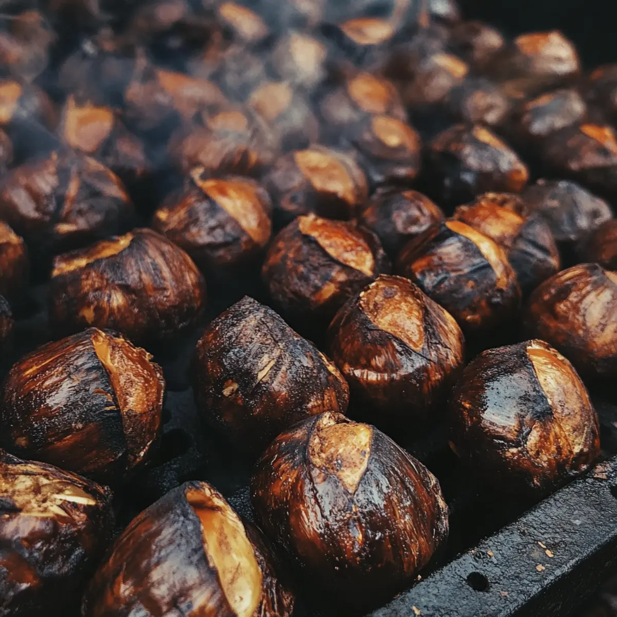 Portuguese Roasted Salted Chestnuts