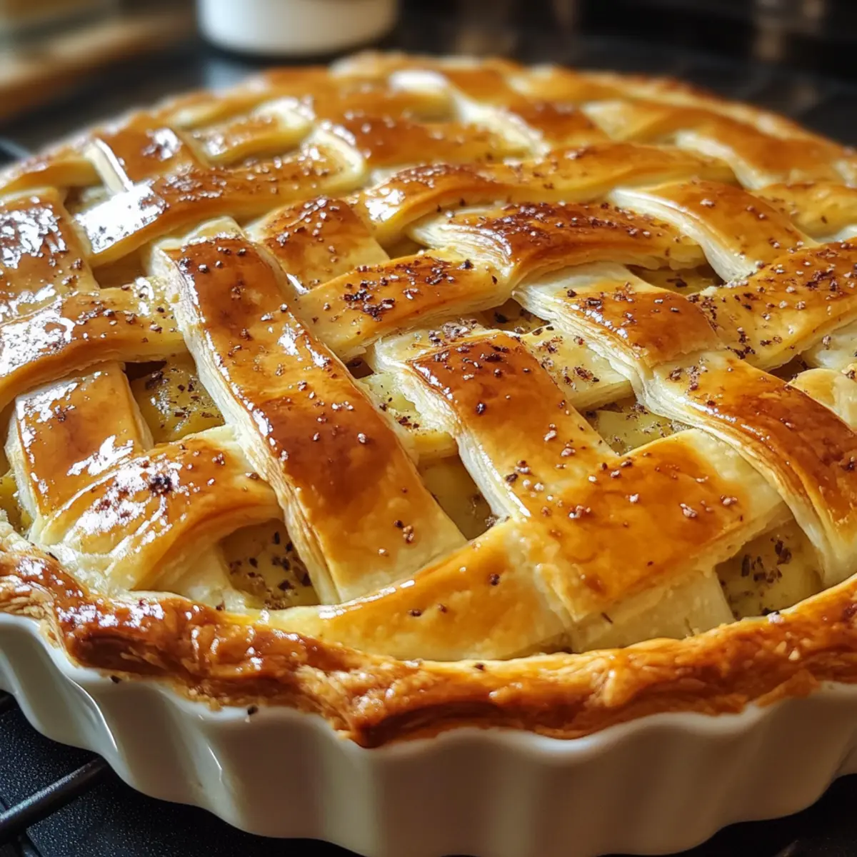Torta Pasqualina (traditional Italian savory pie)