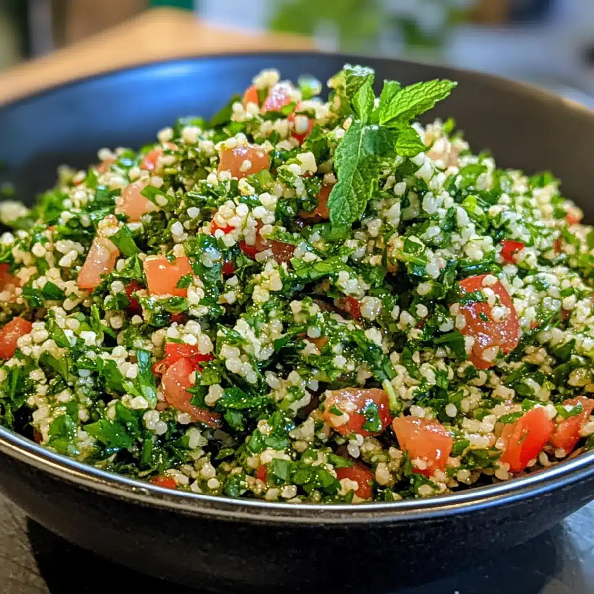 Tabbouleh with Extra Parsley and Mint