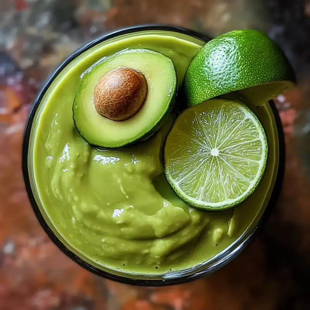Avocado and Lime Creamy Detox