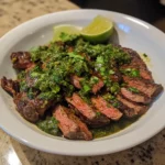 Beef Skirt Steak with Salsa Verde recipe