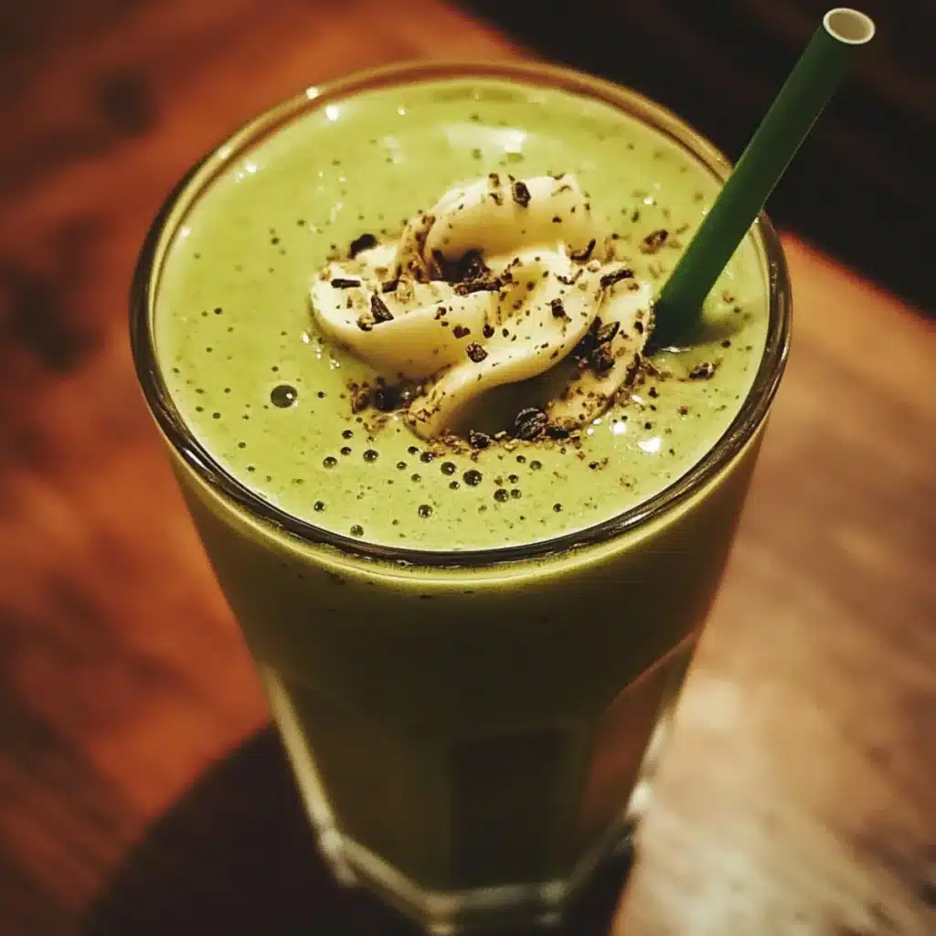 Matcha and Vanilla Bean Green Shake