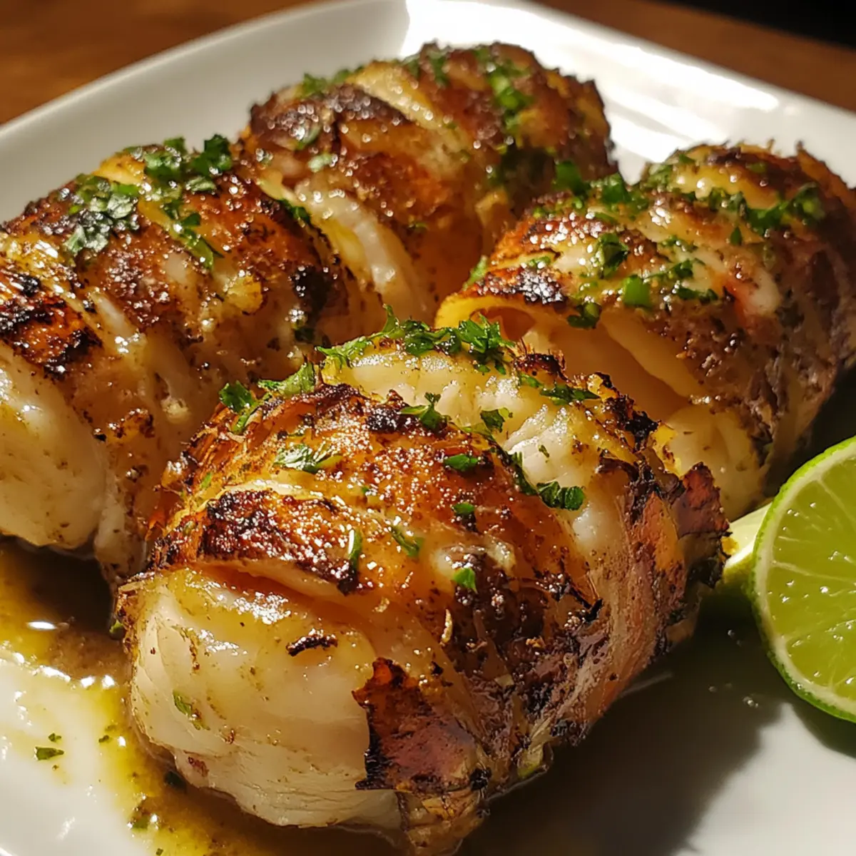 Lobster Tails with Lime Butter recipe