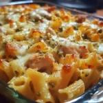 Cheesy Hidden Veggie Chicken Thigh Pasta Bake