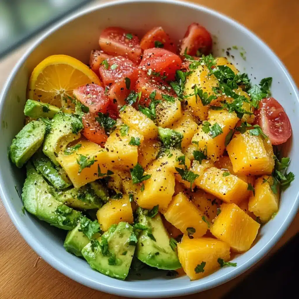Mango Avocado Citrus Celebration Salad