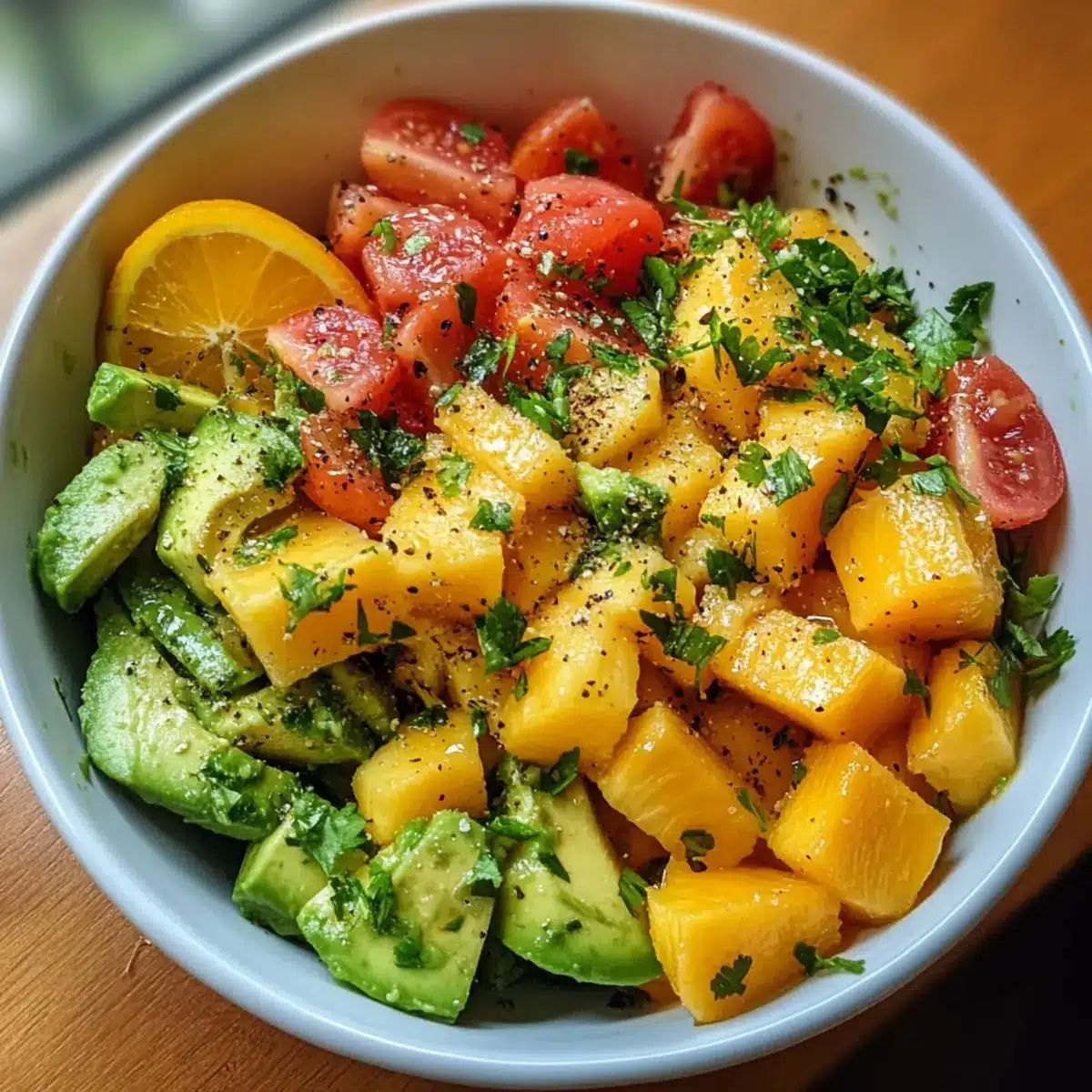 Mango Avocado Citrus Celebration Salad